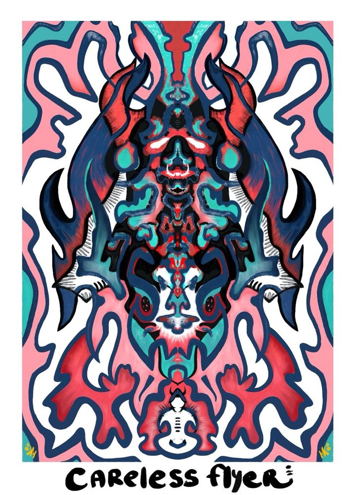 Careless flyer